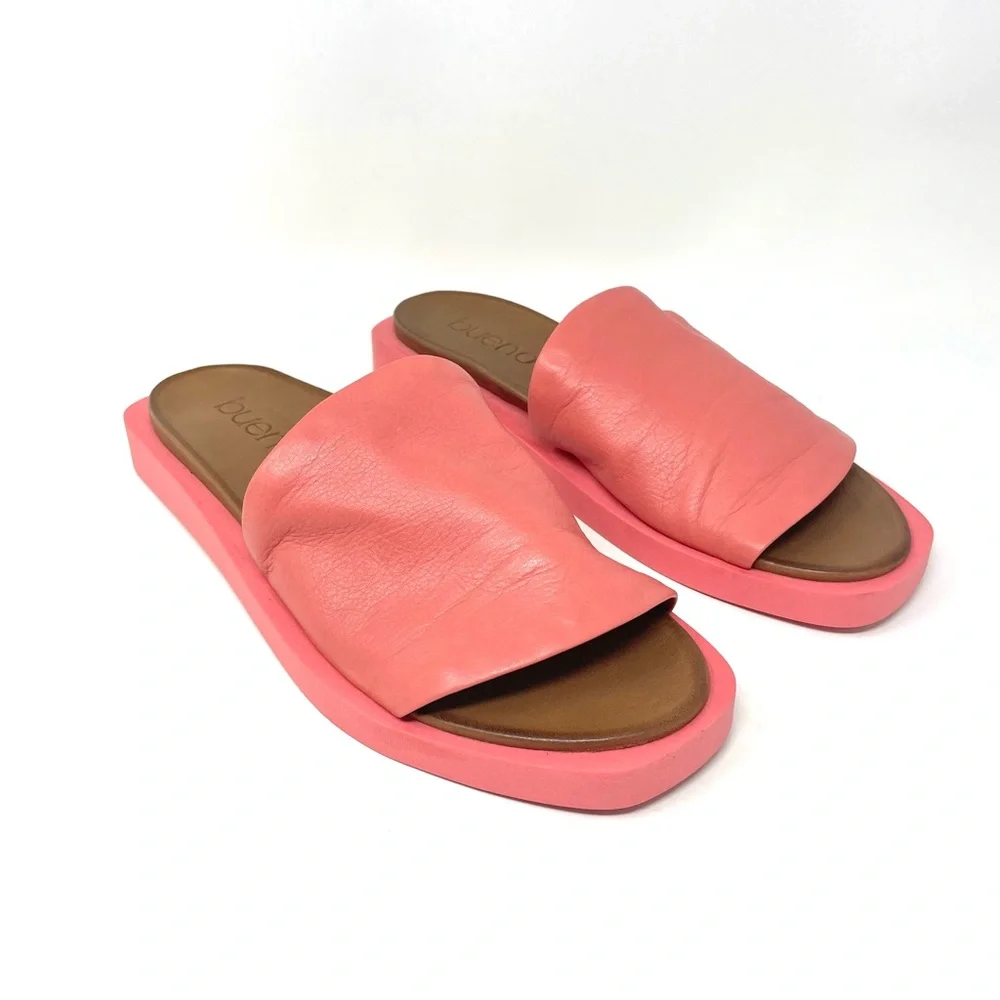 Bueno Pink Slide Sandal for Women - Picture 3 of 12